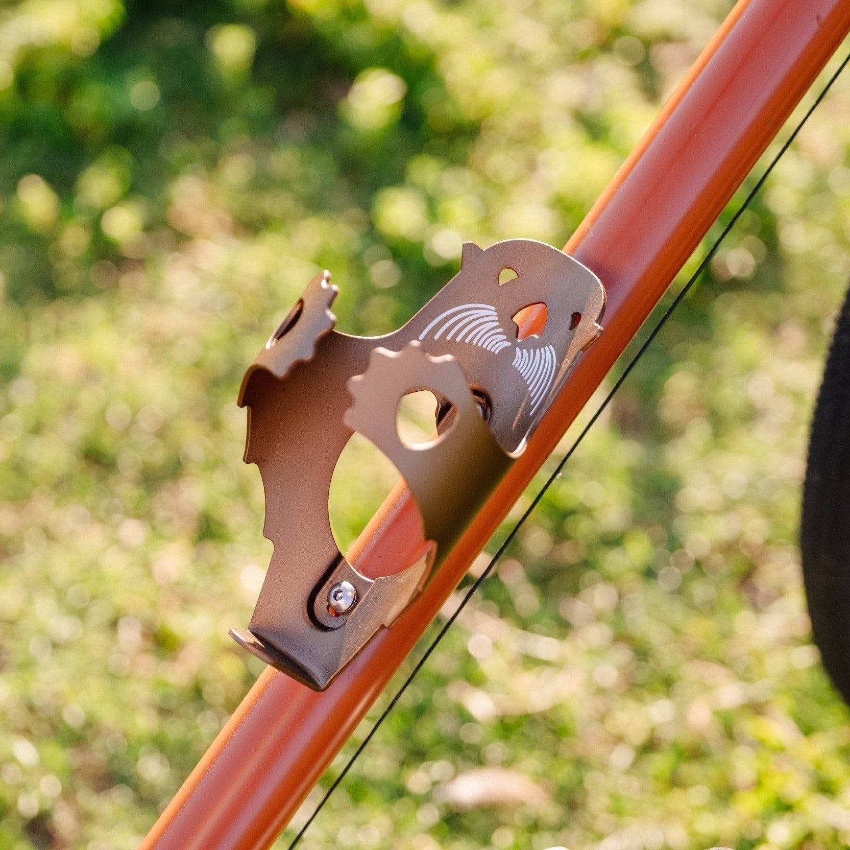 Copper discount bottle cage