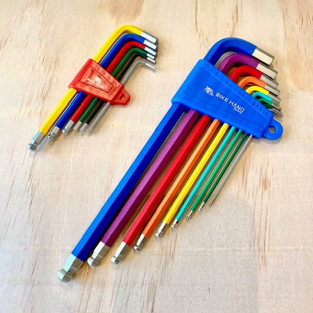 BIKEHAND Hex Key Wrench Set - 9 Colours