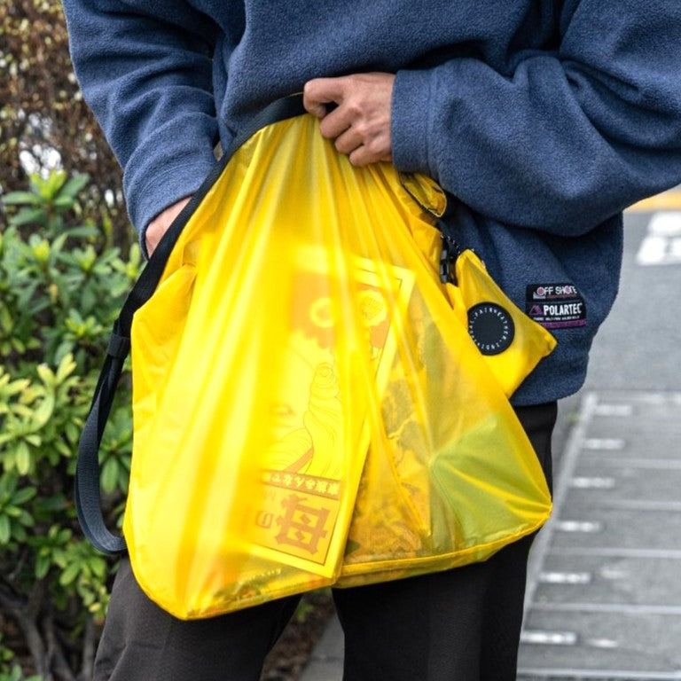 FAIRWEATHER packable sacoche bag - yellow