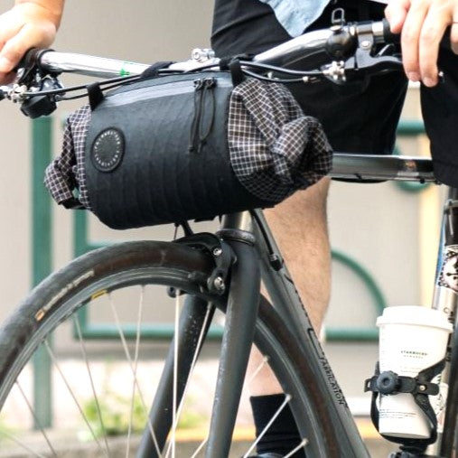 FAIRWEATHER Road Bar Bike Bag X-Pac Black