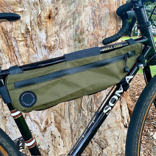 FAIRWEATHER Frame Bike Bag - Xpac Olive