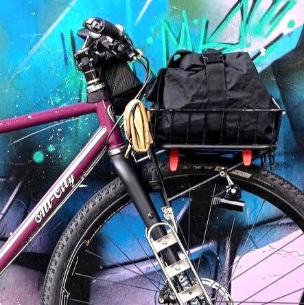 INSIDE LINE EQUIPMENT Bike Porteur Rackbag - Black XPAC – I Like Your Bike