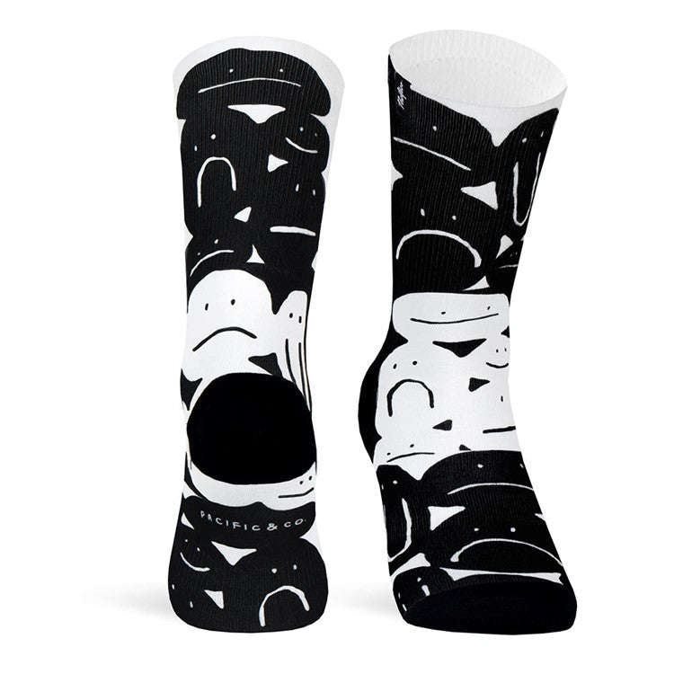 PACIFIC AND CO Cycling Socks - Faces