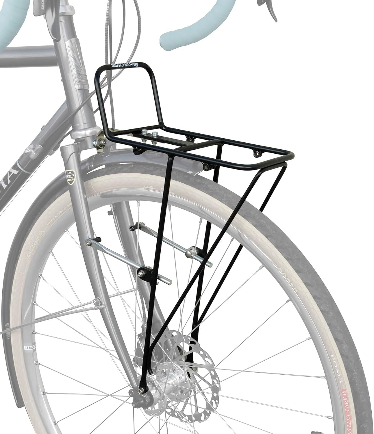 SOMA Lucas 3 Front Rack - Black – I Like Your Bike