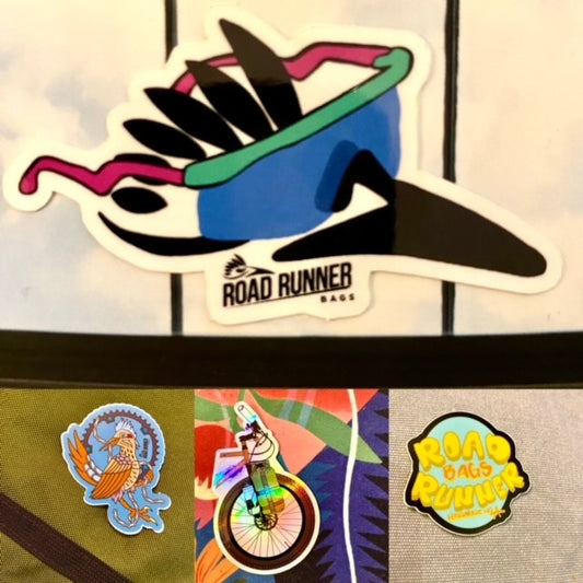 ROAD RUNNER Stickers